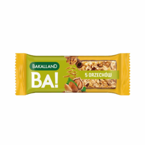 Baton Zbożowy Ba! 5 Orzechów 40g