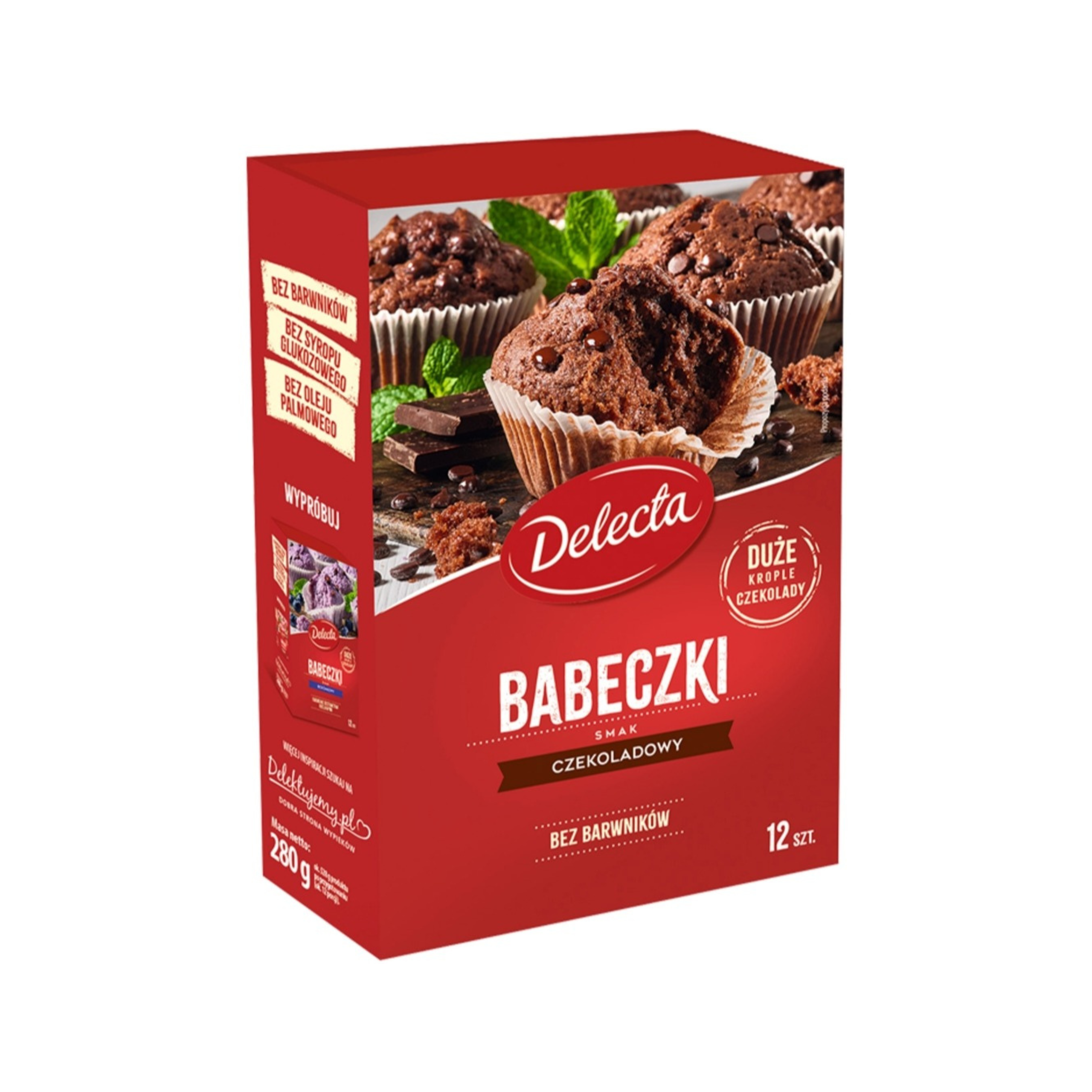 Babeczki Smak Czekoladowy 280g