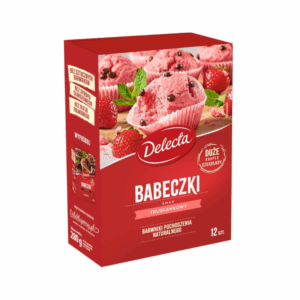 Babeczki Smak Truskawkowy 280g