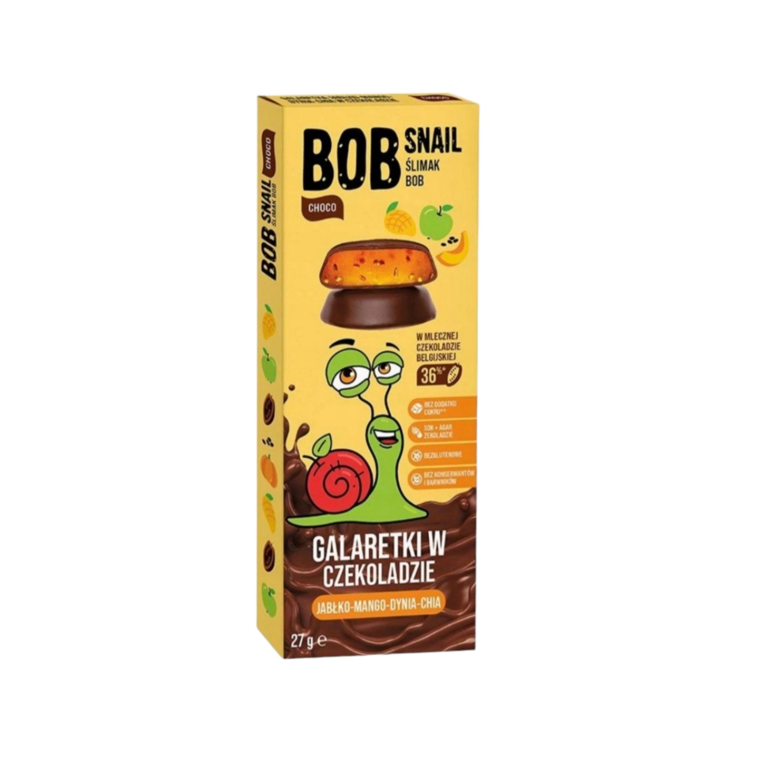 Galaretka w czekladzie jablko mango dynia chia 27g