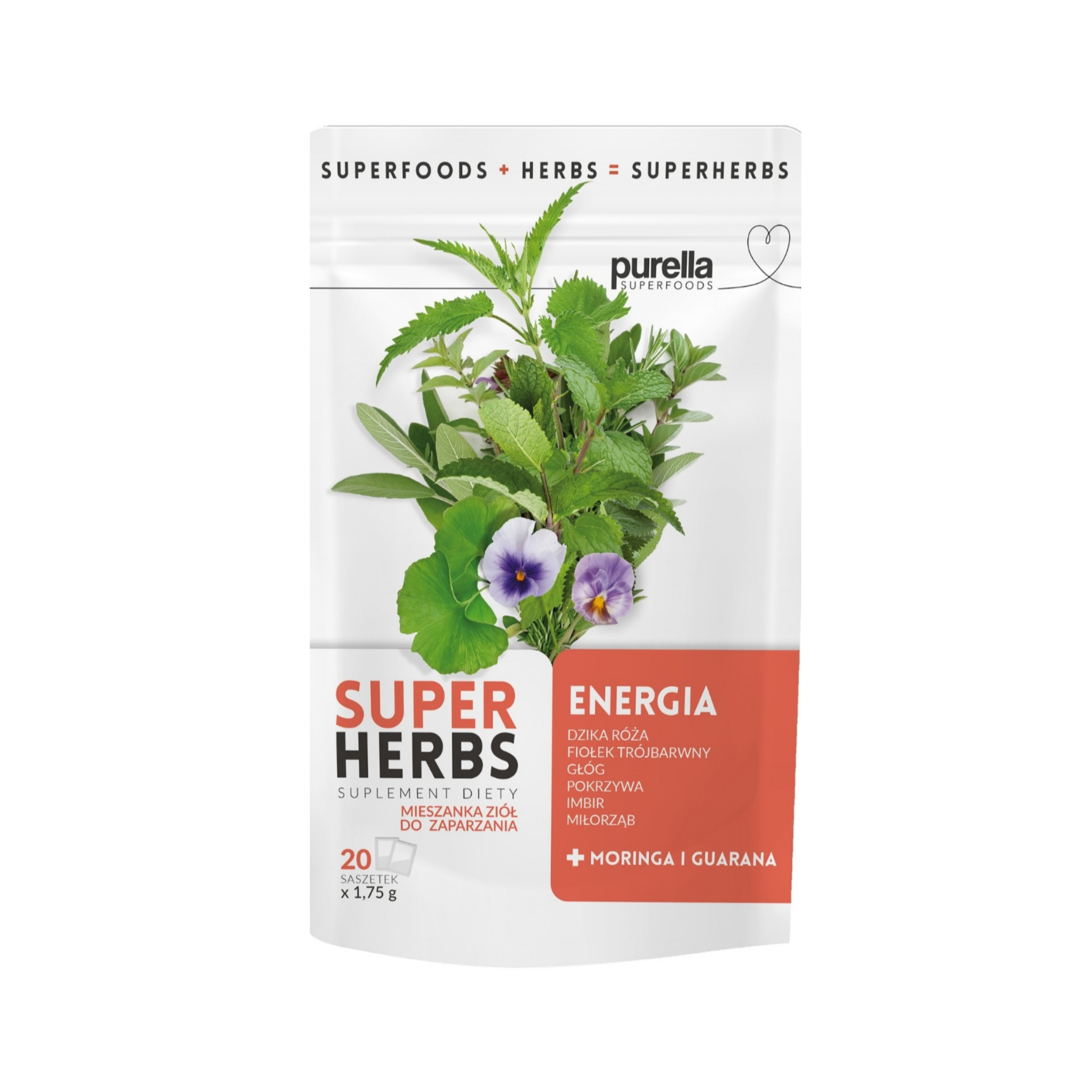 Herbata Ziołowa Energia 1,75g x 20szt