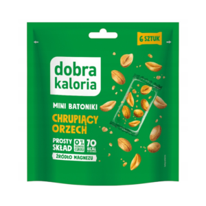 Mini batony chrupiący orzech 108g