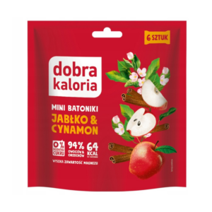 Mini batony jabłko cynamon 108g