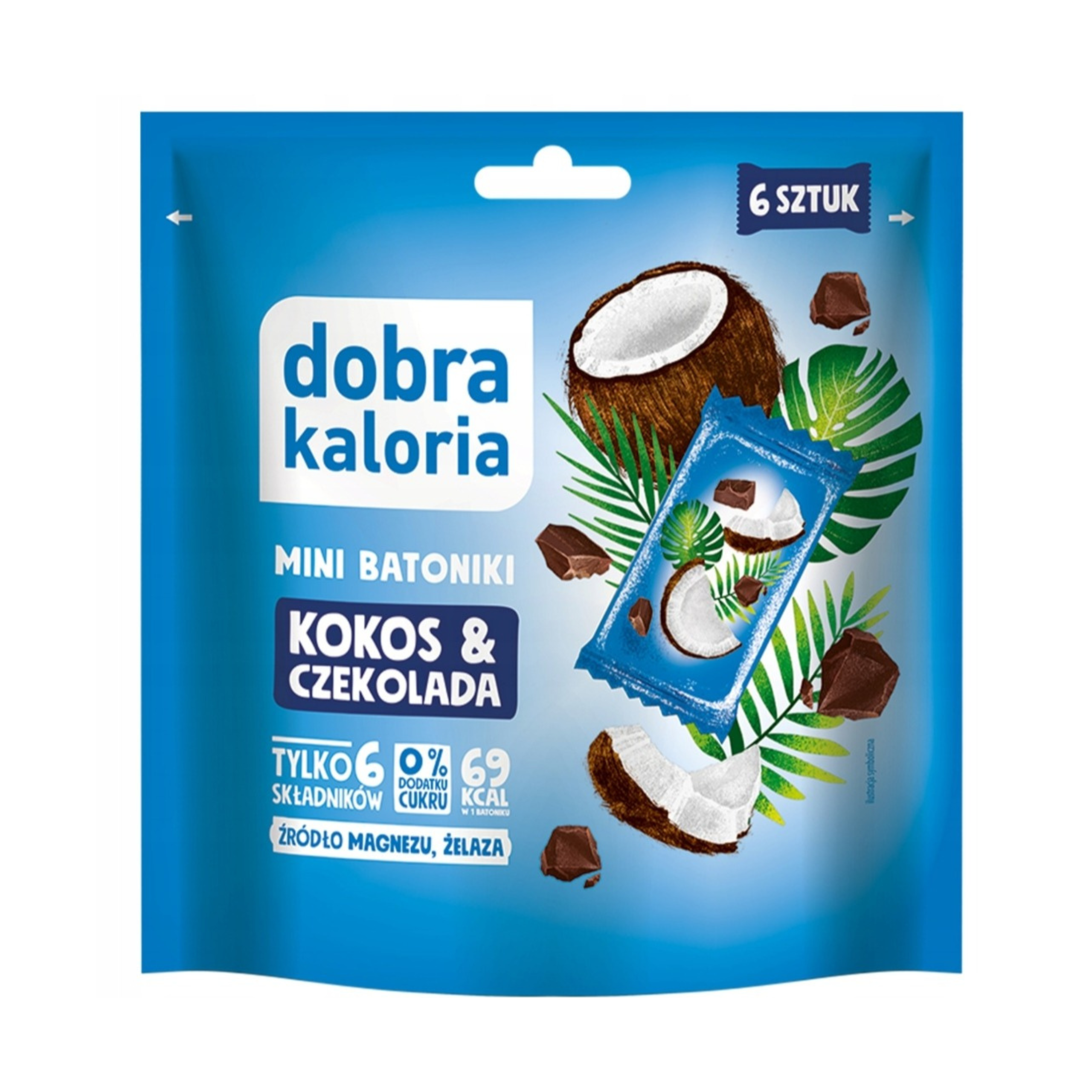 Mini Batoniki Kokos i Czekolada 102g